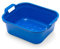 10L Plastic Large Washing Up Bowl Kitchen Basin Sink with Handles (Cobalt Blue)