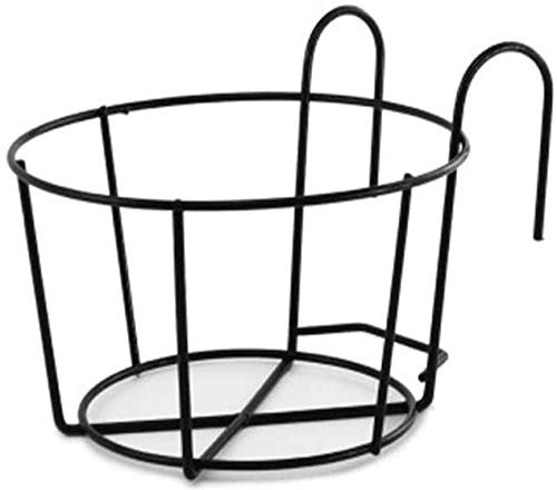 Eisenbalkon Blumenständer Hängen Blumentopf Geländer Dekorative Stangen Metallhalterung Balkon Display Regal Home Decor