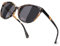 TJUTR Retro Polarised Sunglasses Womens Fashion Cat Eyees Ladies Anti-Glare Driving Shades with UV Protection (Floral Frame/Grey Polarized Lens)