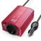 BESTEK Spannungswandler 12v 230v 300W Modifizierte Sinus Wechselrichter 12 V auf 230V Spannungswandler mit AC Steckdose und 2 USB Anschlüsse inkl. Kfz Zigarettenanzünder Stecker, Rot