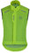 Sikma Gilet de cyclisme coupe-vent unisexe haute visibilité pour homme et femme, Fluo, L