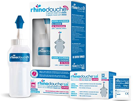 RHINODOUCHE Junior Lavado Nasal Infantil | Pack Inicio Junior 250 ml + 26 Sobres