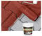 Isolbau Bodenfarbe -1,5 kg- Boden- und Betonfarbe für Keller, Garage,Werkstatt - Wasserfeste Bodenbeschichtung für Innen & Außen - Rustikalrot (RAL)