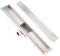 Plumbsys Duschrinne 90cm, Edelstahl Ablaufrinne für Badezimmer，Duschablauf Siphon mit Geruchsstop und Haarsieb，Ablaufrinne extra flach，Schnelle Drainage
