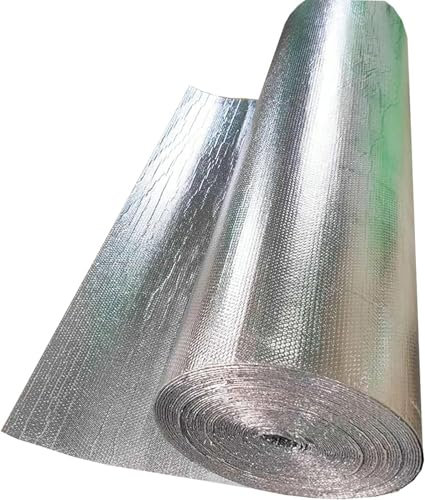 Dampfsperren-Wärmedämmfolien-Dämmrollen, Dämmfolienrollen, Wand-, Dach-, Boden-, Dachboden-Dämmfolien (0,5 m)