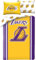 Halantex Basketball Los Angeles LA LAKERS Basket - Bettwäsche-Set Bettbezug 140 x 200 cm mit Kissenbezug 70 x 90 cm - 100 % Polyester mehrfarbig