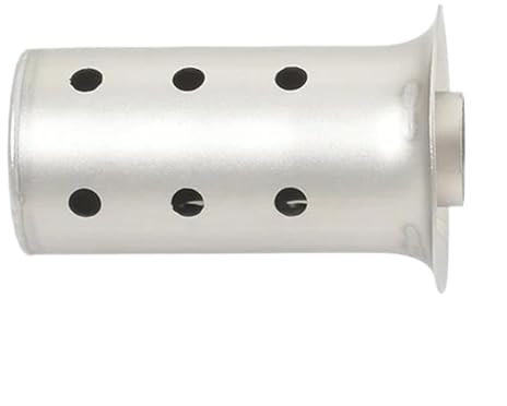 DZSLLOOI Schalldämpfer Auspuffrohr 51MM 60MM 63MM Schalldämpfer Innenschalldämpfer Zurück Universal Motorrad Escape Auspuff Schallwand Druck DB Lärm Ton Eliminieren Motorrad Auspuffrohr(63MM)