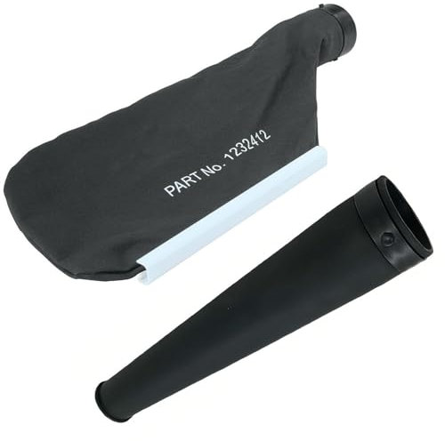 #123241-2 Sac à poussière en caoutchouc 132025-7 pour souffleur Makita DUB182, DUB183, DUB185, DUB186, UB1101,4014NV UB121DZ 12 V sans fil LS1400 355 Mitaine 0,6 cm er Saw