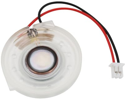 OTOTEC 1 Stück Durchscheinender Lautsprecher Ersatzlautsprecher für Spielekonsole mit Kabel Eingebaute Lautsprecher Kompatibel mit Nintendo Gameboy GBC GBP MGB 4,5 cm