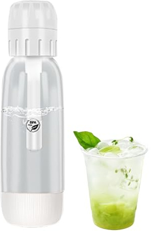 Gasador de agua con gas, máquina de soda con botella, burbujas para botellas, diseño compacto para bar, casa, cocina, al aire libre, cócteles
