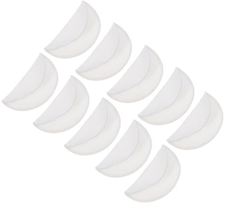 Wiederverwendbare Make Up Pads 8cm Baumwolle 10 Stück Weiß | Waschbar, für Abschminken und Gesichtspflege, Kompakt und Handlich für Hauttypen