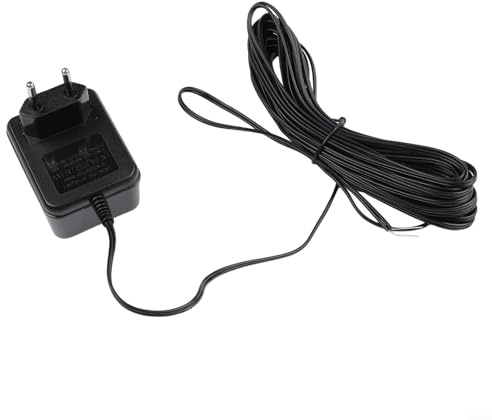 24V 500mA Türklingel Transformator für Ring Smart Doorbell - Langes Stromkabel Netzadapter für Zuverlässige Leistung(A)