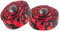 Cinelli Herren Macro Makro Splash Bar Tape – Weiß, rot/schwarz, Einheitsgröße