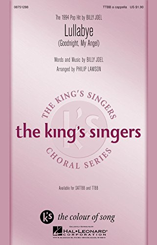 Hal Leonard Lullabye (Goodnight, My Angel) TTBB A Cappella by The King's Singers arranged by Philip Lawson