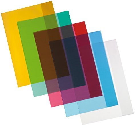 10 Herlitz Heftumschläge/Hefthüllen DIN A4 / 5 Farben