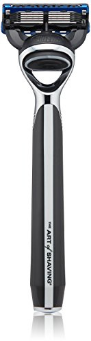 The Art Of Shaving Morris Park Collection Razor - Jet Black, Gillette Fusion Systemrasierer
