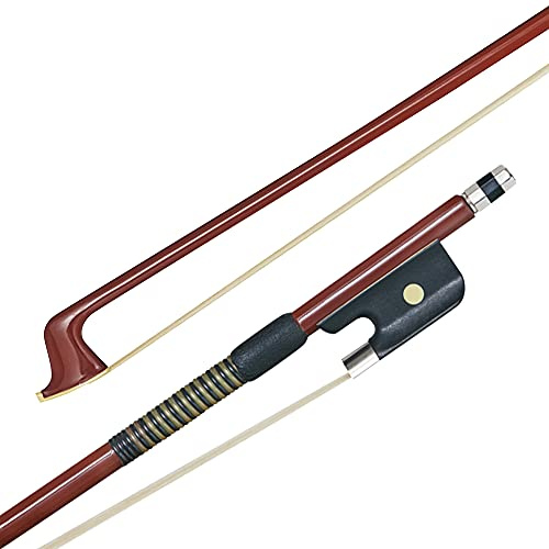 P&H Fibreglass Viola Bow 14, Lightweight Durable Bow Made with Natural White Horsehair, Great for Viola Students, Beginners and Teachers