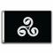 MCPACE Bretagne Triskell Triserpent Les Drapeaux Banner 3x5ft-90x150cm 100% Polyester,Utilisé à l'intérieur et à l'extérieur