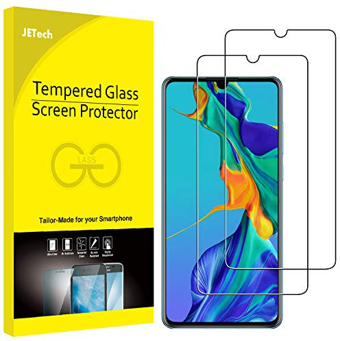 JETech Schutzfolie für Huawei P30, Gehärtetem Glas, 2 Stück