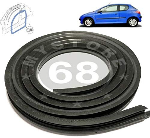 Joint de porte Peu.geot 206 avant gauche ou droite 1998-2009 renforcé en métal 3 portes