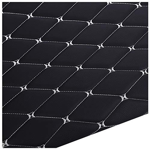 Tissu Cuir Tissu en Simili Cuir Souple, pour Canapé de Siège de Voiture Meubles Vestes Sac À Main Bateau Péniches Traversins Intérieurs Garnitures de Toit Doublure de Voiture, 1.5m Vendu (Size:1.5x1m)