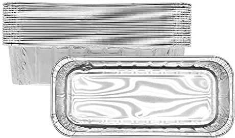 BQMAX 20-Pack Drip Pans for Weber SmokeFire EX4 / EX6, Genesis II LX 400/600 Series, Summit 400/600 Gas Grill Grease Trays Compatible with Weber Model 6498 and 6417 Drip Pan Liners