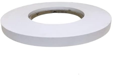 bricoleva.it Roll Board for Wood Available in more ABS Colors for Furniture 50 Linear Meters Thickness 1 mm - Non Pre-glued Edging - White Wax Height H 22 mm