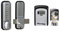 Extel - Verrou de porte Weca - fixation en applique, verrou autonome sur porte entre 33 et 60 cm & MASTER LOCK Boite à clés sécurisée[Fixation murale] - 5401EURD - Select Access, Gris/Noir, Medium