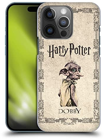 Head Case Designs Officially Licensed Harry Potter Dobby House Elf Creature Chamber Of Secrets II Hard Back Case Compatible With Apple iPhone 14 Pro