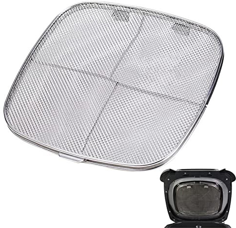 Lam-lord Spritzschutz aus Edelstahl für Ninja Foodi AG300 AG300C AG301C AG302 AG400, Zubehör für 5-in-1 Innengrill, Feinmaschiger Spritzschutz für Ninja Foodi Grill Air Fryer Zubehör 