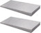 Cuneo a flangia in acciaio inox, cuneo in metallo, flangia triangolare, resistente alla corrosione, estremamente forte, durevole 100L*50Wmm