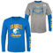 NFL Jungen Jugend 8-20 Game Day Team Color 3er-Pack T-Shirt und Langarm Combo Shirt Set, Los Angeles Chargers, L