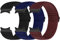 Runostrich Elastische Armband kompatibel mit Samsung Galaxy Watch 7/6/5/4/FE 40mm 44mm/Galaxy Watch 5 Pro/Galaxy Watch 6/4 Classic 43mm 47mm 42mm 46mm Nylon Sport Uhrenarmband Damen Herren