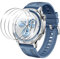 Rojeuinn 3 Pièces Protection Écran avec Huawei Watch GT 5 /GT 5 Pro/GT 4 46mm Verre Trempé,[sans Bulles][Anti-Rayures][Ultra Résistant][9H Dureté]