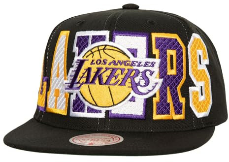 Mitchell & Ness NBA Varsity Bust Snapback Los Angeles Lakers Black
