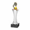 Generico Coppa Trofeo Tennis Completo di Personalizzazione (Altezza 26cm Colore)