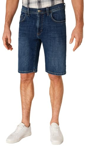 PIONEER AUTHENTIC JEANS Herren Bermuda Shorts Finn | Männer Jeans | Kurze Hose | Freizeit | Regular Fit | Blue Denim/Washed Washed | Dark Blue Fashion Vintage 6617 6818 | 38