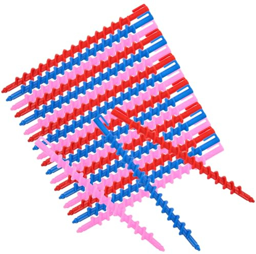 20Pcs Bigodini a Spirale Per, Rulli Arricciacapelli Flessibili, Strumento Versatile Per Ricci Perfetti, Adatti a Tutte Le Lunghezze