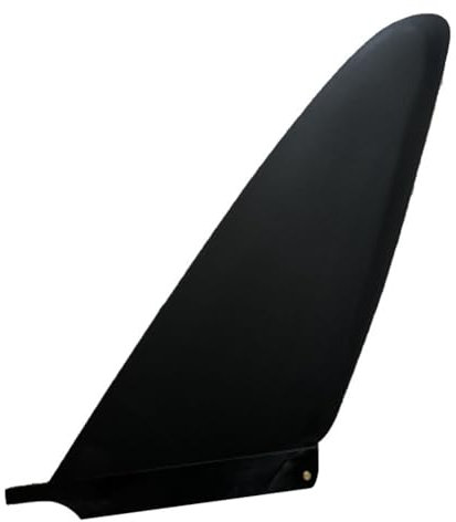 Clyictz Surfbrettflosse 10 Surfboard Center Fins Paddle Board Longboard Single Fins Surfen Sport Zubehör Schwarz