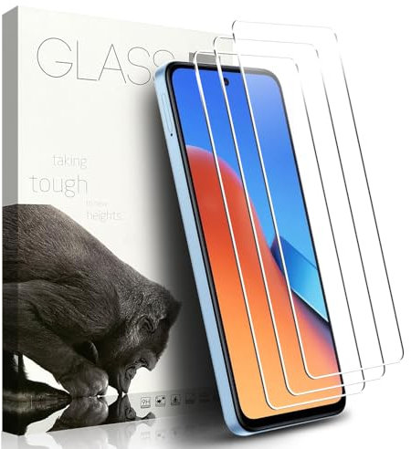 KLWAINM [3 Pièces] Verre Trempé pour Xiaomi Redmi 12/13 4G&5G (not pour Redmi Note 12/13) 6.79 Pouces Film de Protection d’écran Tablette Glass Protecteur 9H HD Anti-Rayures Anti-Bulle