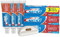 CRST Zahnpasta für Kinder, Hohlraumschutz, Sparkle Fun Flavor, 130 ml, 3 Stück, gebündelt mit LUXPAKS Squeezer