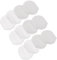 JEWEDECO 40 Stück Ohrclip-Polster Transparente Ohrklemmen-Pads Weiche Ohrclip-Matte rutschfeste Ohrclip-zubehör Geeignet Für Clip-Ohrringe