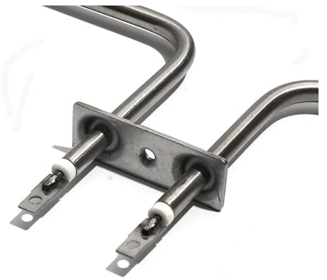 ALBHGSVS Electric Heating Element 110/220/380V 3U 4U 5U 304SUS for Sauna Stove Straight Heater Tube Pipe 1.5KW/2KW/2.5KW catholic(110V,3U 1.5KW)
