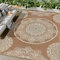 Famibay Extra großer Outdoor-Teppich, 270 x 365 cm, Gartenteppich, wasserdicht, Kunststoff, Stroh, wendbar, Outdoor-Teppich für Terrasse, tragbar, für Innen- und Außenbereich, für Wohnmobil, Camping,