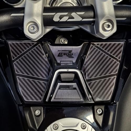 Resin Bike Adesivi Moto Compatibile con BMW R 1300 GS Adventure 2025. Protezione Portaoggetti da Urti e Graffi. Adesivi Resinati con Effetto 3D Made in Italy