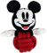 Offizielles Disney-Mickey-Hundespielzeug, robust, interaktives Zubehör, ideal für Beisspiele, Ziehen und Halten Sie Ihren Hund aktiv und unterhalten