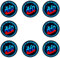 Sammys Shirt Store 24 Stück Aufkleber 4cm rund Zukunft ist was wir daraus Machen Neuwahlen AFD Sticker Sparpack gut haftend Aktiv Werden 5 cm