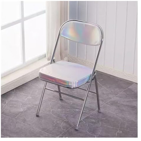 Moderne Esszimmerstühle aus weißem Leder mit gepolsterten Sitzen, 2er-Set, bequeme und stilvolle Party-Stapelstühle