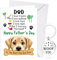 XINDY Fathers Day Card from The Dog, Dog Dad Fathers Day Card Keyring Dog Dad Gifts Father's Day Gifts from Dog