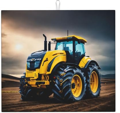 Company Traktor Küche Arbeitsplatte saugfähige Unterlage 45,7 x 40,6 cm Kaffeemaschine Bar Arbeitsplatte Dekoration